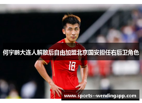 何宇鹏大连人解散后自由加盟北京国安担任右后卫角色
