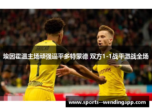 埃因霍温主场顽强逼平多特蒙德 双方1-1战平激战全场