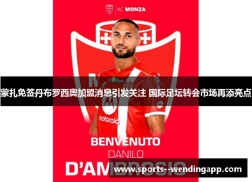 蒙扎免签丹布罗西奥加盟消息引发关注 国际足坛转会市场再添亮点